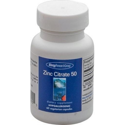 Allergy Research Zink Citrate 50 - 60 veg. Kapseln