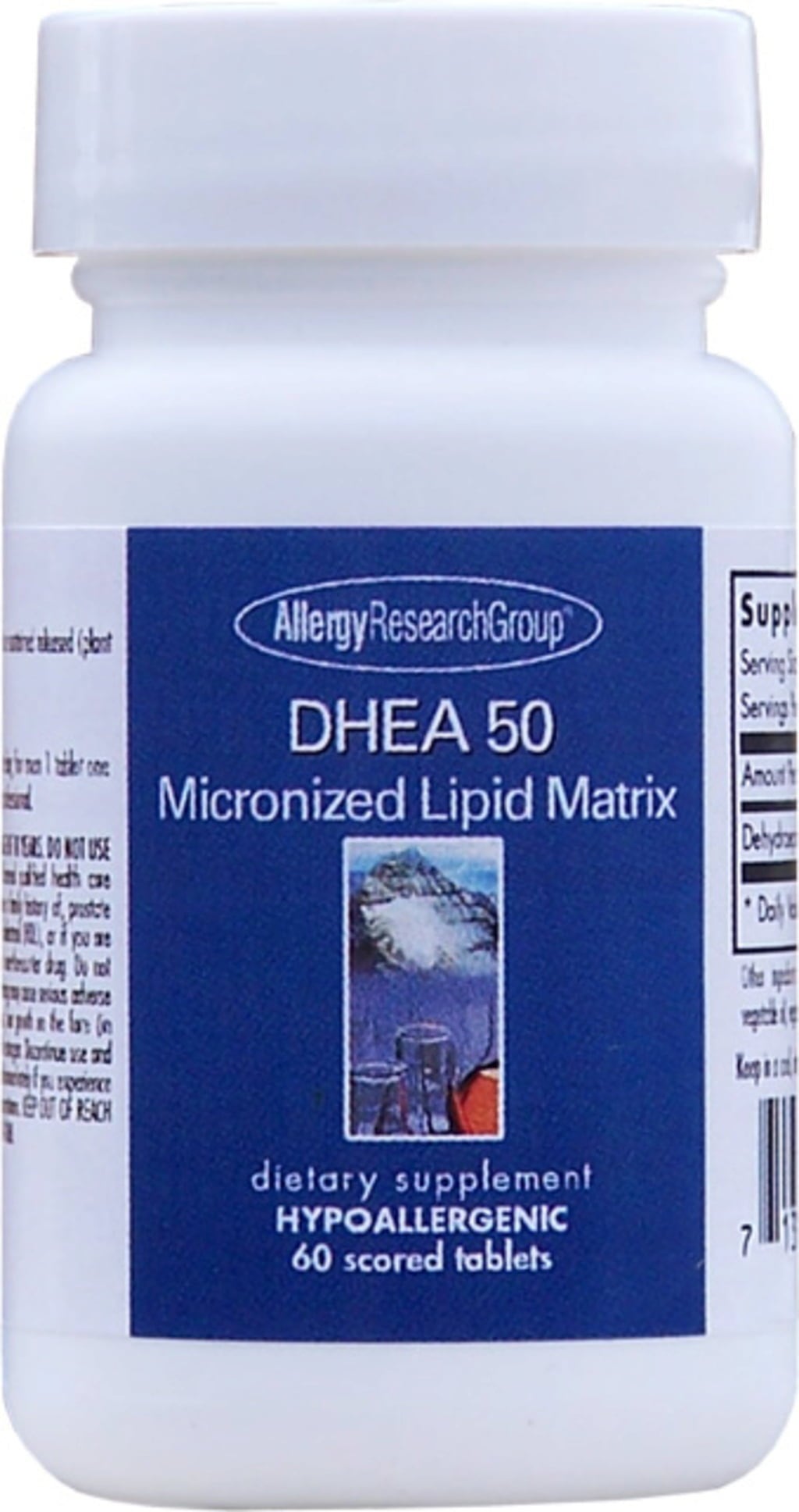 Allergy Research DHEA 50 mg Lipid Matrix - 60 Tabletten