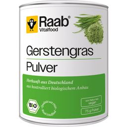 Raab Vitalfood Gerstengras Pulver Bio - 75 g