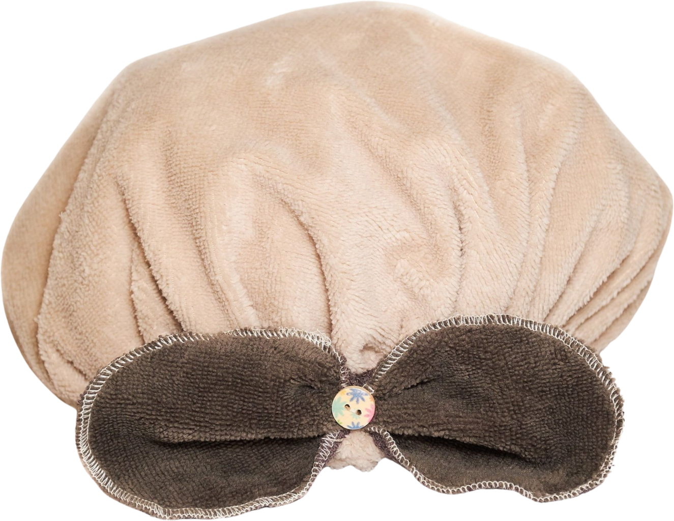 Miss TRUCCO Turban-Haube aus Textilmischung - 1 Stk
