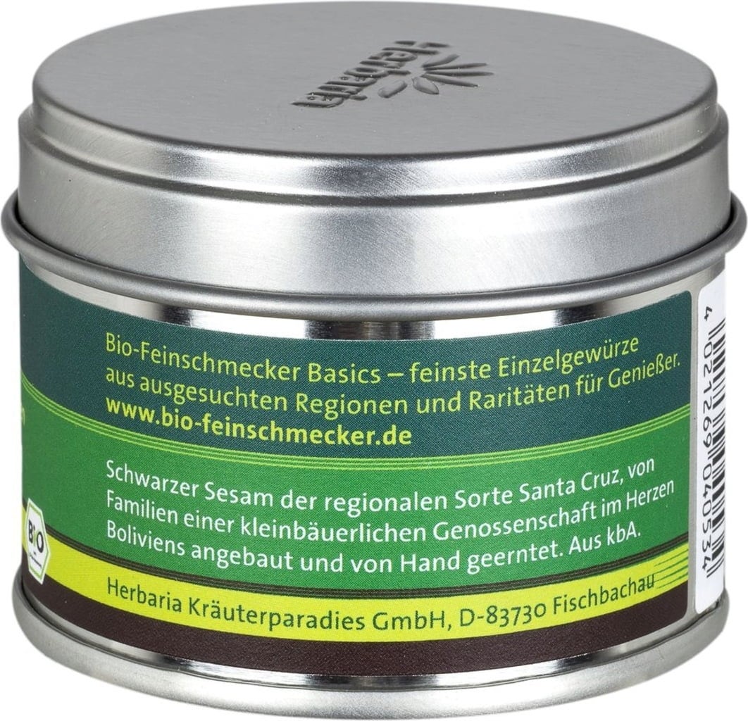 Herbaria Schwarzer Sesam bio - 35 g