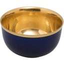 Augarten Champagnerschale - Kobalt & Gold