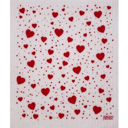 Groovy Goods Schwammtuch Hearts - 1 Stk