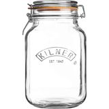 Kilner Eckiges Drahtbügelglas