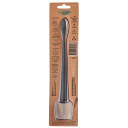 Natural Family CO. Bio Toothbrush & Stand - Monsoon Mist