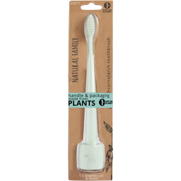 Natural Family CO. Bio Toothbrush & Stand - Rivermint