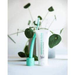 Natural Family CO. Bio Toothbrush & Stand - Rivermint