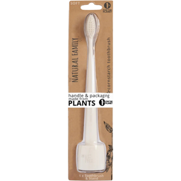 Natural Family CO. Bio Toothbrush & Stand - Ivory Desert