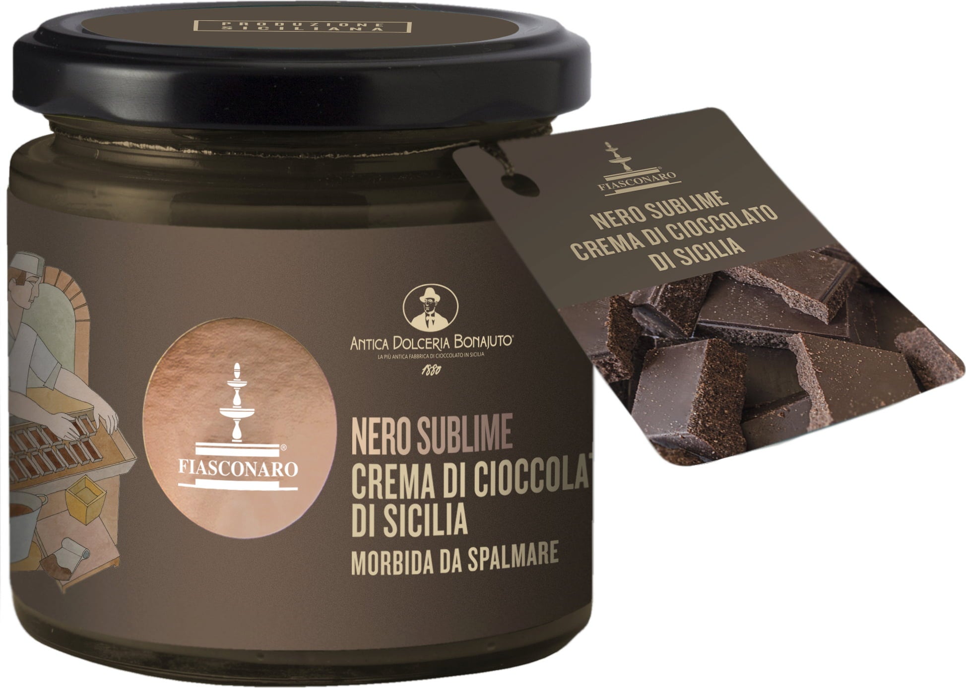 Sizilianischer Schokoaufstrich, 180 g