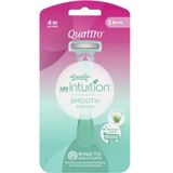 Wilkinson Quattro Smooth Sensitive Einwegrasierer