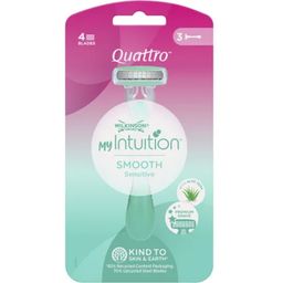 Quattro Smooth Sensitive Einwegrasierer 3+1 - 4 Stk