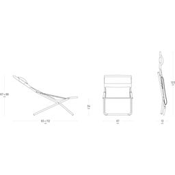 Lafuma TRANSABED Liegestuhl  