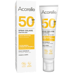 Acorelle Sonnenspray LSF 50 unparfumiert