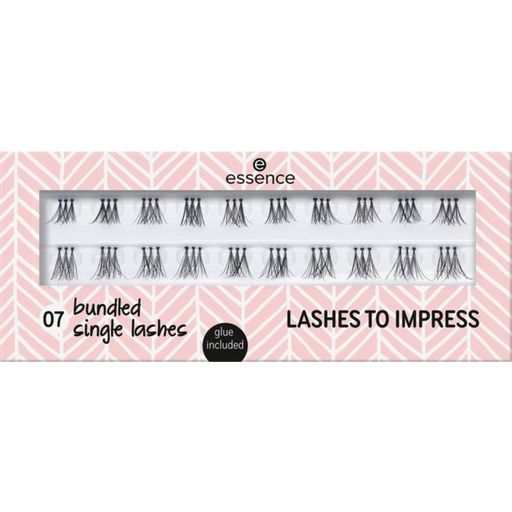 lashes to impress - 07 bundled single lashes - 1 Set