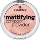 essence mattifying compact powder - 10 - light beige