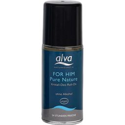 alva FOR HIM Pure Nature Kristall Roll-on - 50 ml