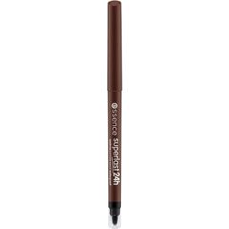 superlast 24h eyebrow pomade pencil waterproof - 30 - dark brown