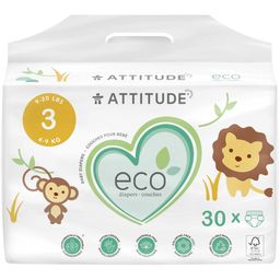 ATTITUDE Bio Baby Windel - Größe 3 (4-9kg)