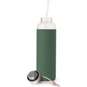 black + blum Glas Wasserflasche - Olive