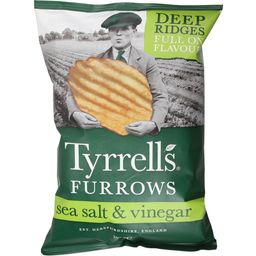 TYRRELLS Chips Furrows Sea Salt & Vinegar