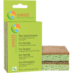 sonett 2er-Pack Öko-Spülschwamm - 1 Pkg