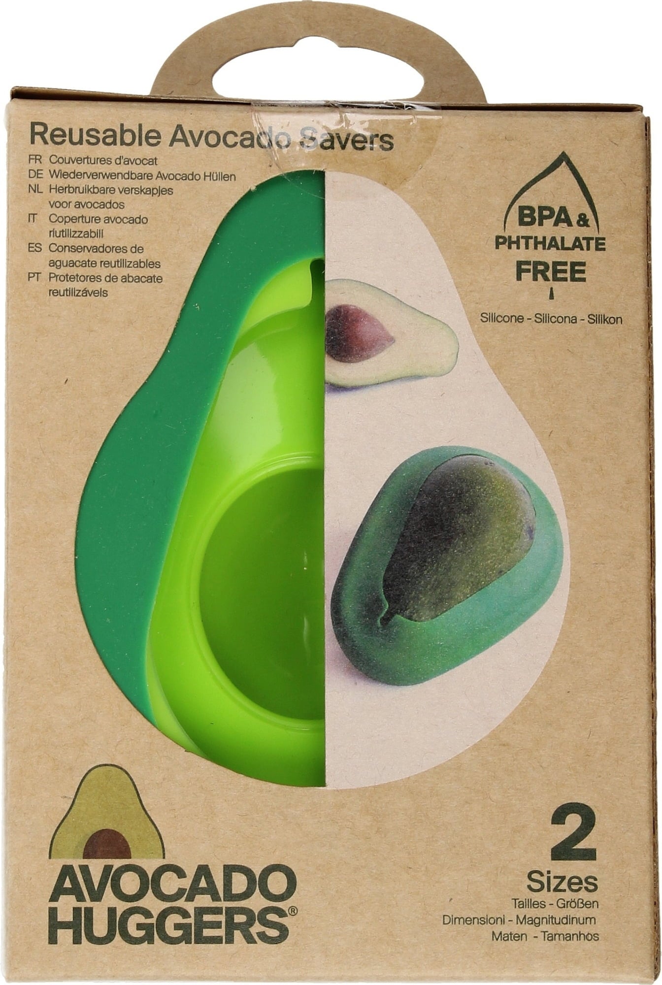 Silikon-Deckel für Avocados 2er Set