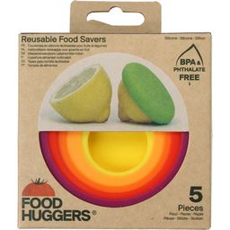 Food Huggers Silikon-Deckel Set in Herbstfarben