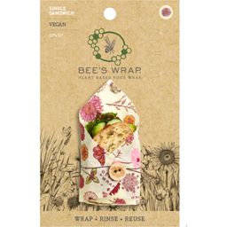 Bee’s Wrap Wachstuch Sandwich Wiesenmagie VEGAN - 1 Stk