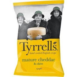 TYRRELLS Chips mature cheddar & chive