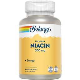 Solaray No Flush Niacin Kapseln - 100 veg. Kapseln