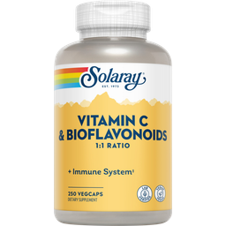 Vitamin C Bioflavonoide 1:1 ratio Kapseln - 250 veg. Kapseln