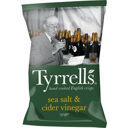 TYRRELLS Chips sea salt & cider vinegar