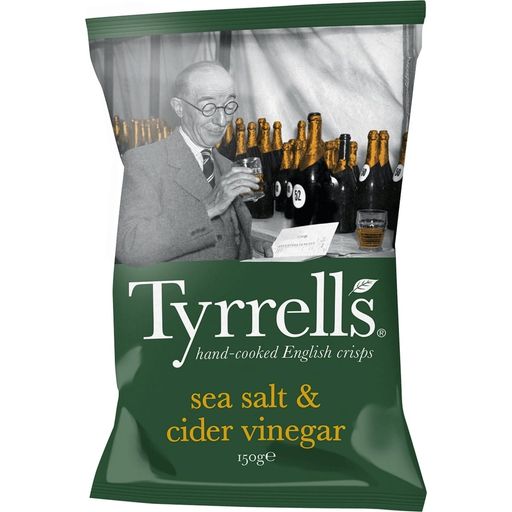 TYRRELLS Chips sea salt & cider vinegar - 