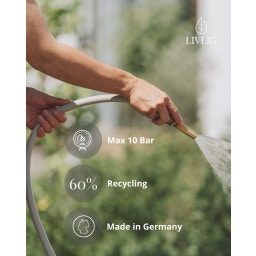 Livlig53 Design Gartenschlauch 20m - Greige
