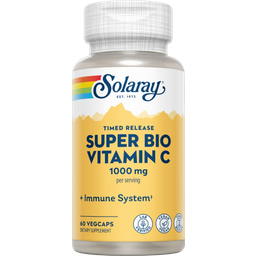 Solaray Super Vitamin C Kapseln, Bio - 60 veg. Kapseln