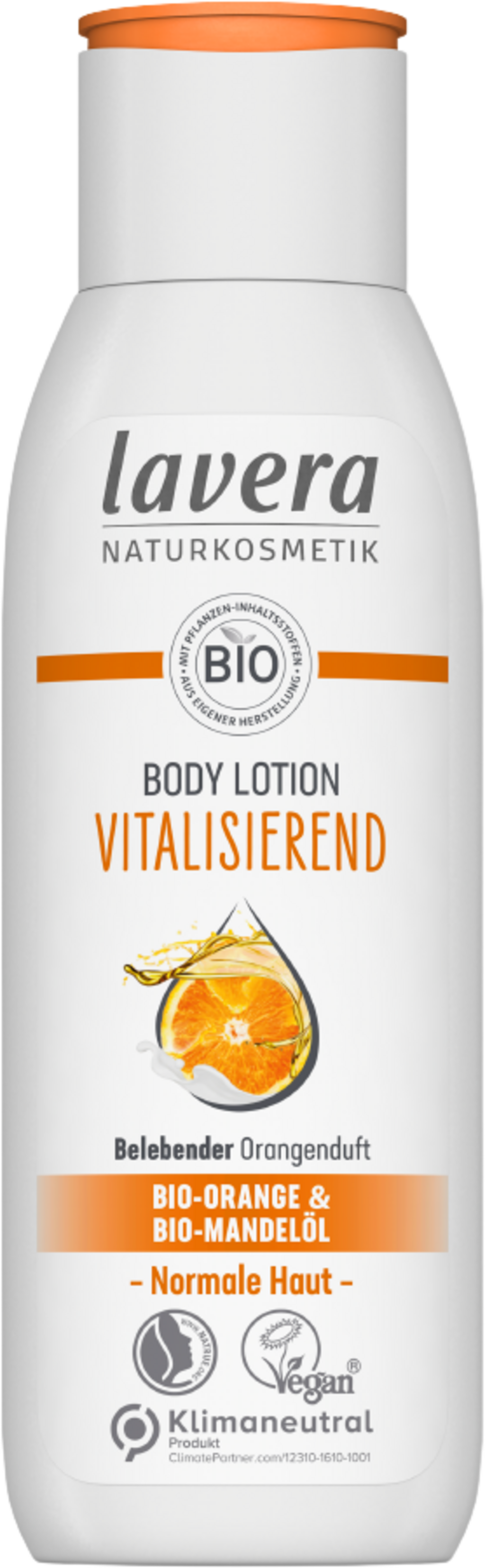 Bodylotion Vitalisierend Bio-Orange & Bio-Mandelöl - 200 ml
