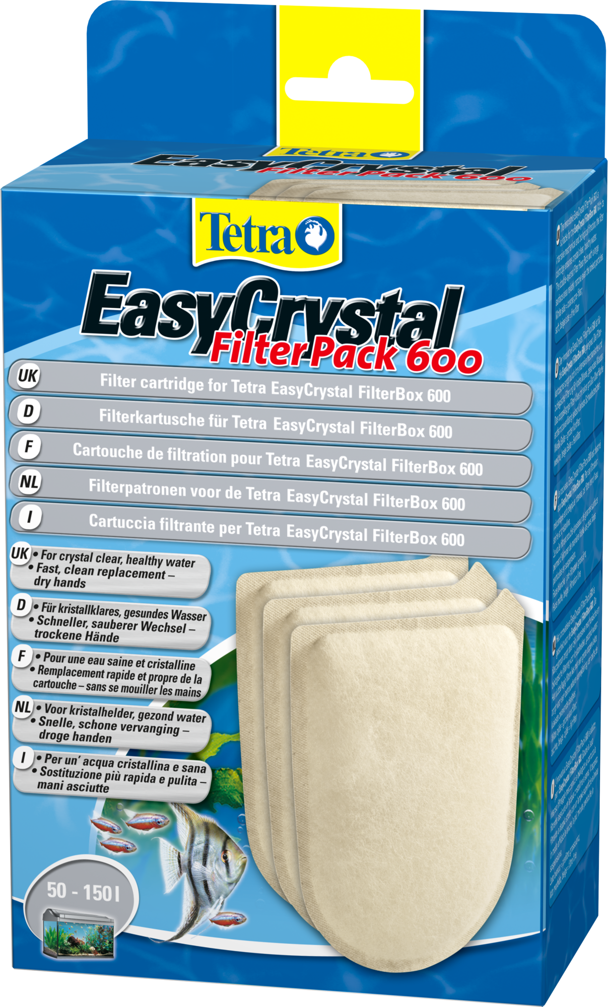 EasyCrystal Filter Pack 600