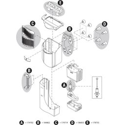 Tetra EasyCrystal FilterBox 600 Filterclip - 1 Stk