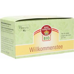 Österreichische Bergkräuter Bio Willkommenstee - XL-Teebeutel, 15 x 2 g
