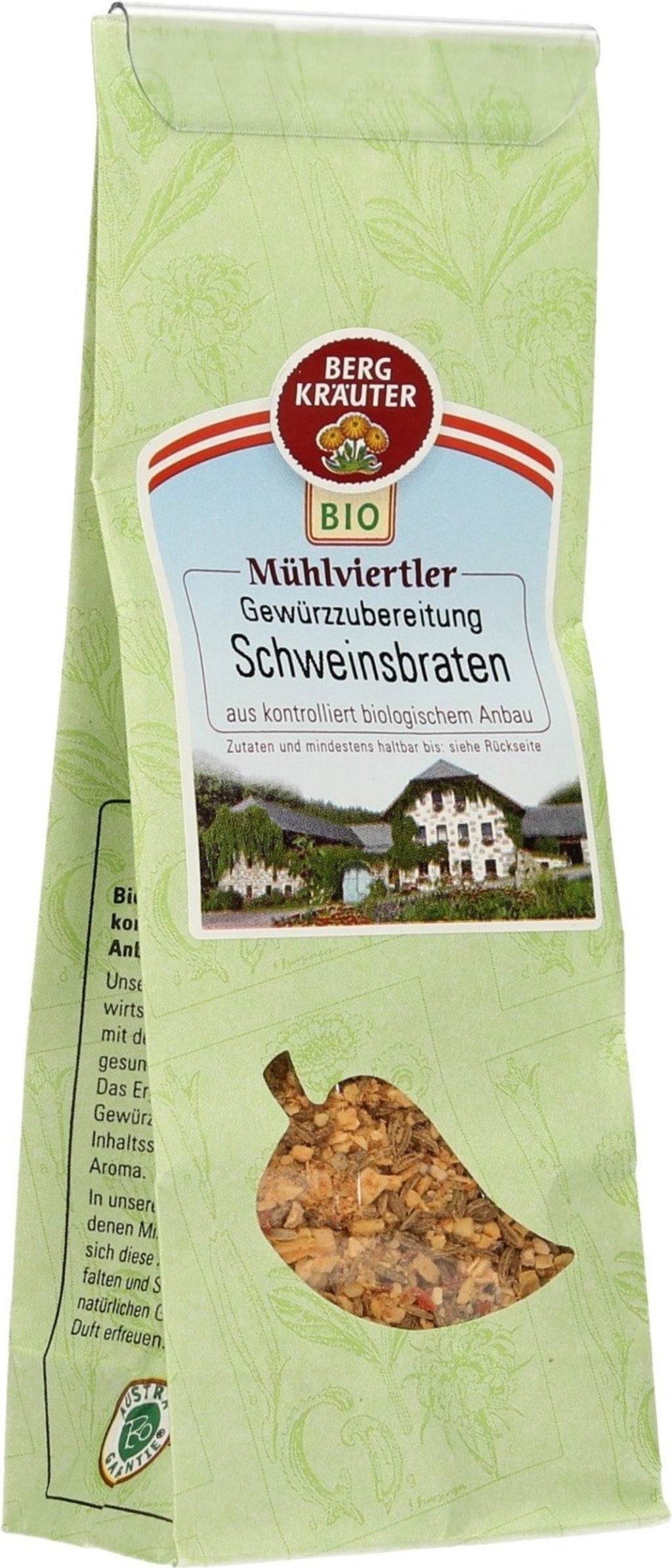 Österreichische Bergkräuter Bio Mühlviertler Schweinsbratengewürz - 60 g