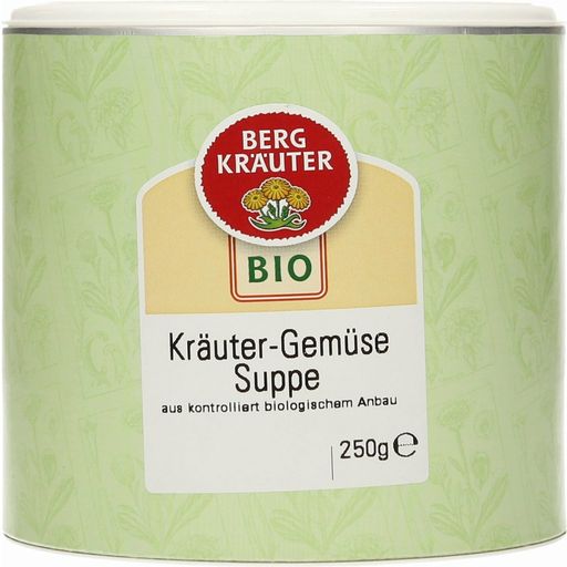 Österreichische Bergkräuter Bio Kräuter-Gemüse Suppe - 250 g