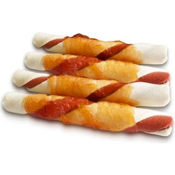 BetterBones - große Twists 12,5cm mit Huhn - 4 Stk