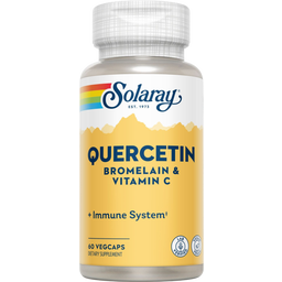 Solaray Quercetin & Bromelain + Vitamin C - 60 Kapseln