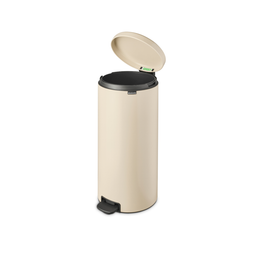 Treteimer Newicon 30 L mit Kunststoffeinsatz - Soft Beige