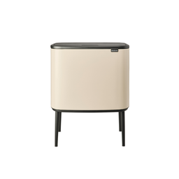 Bo Touch Bin 3 x 11 Liter mit 3 Kunststoffeinsätzen - Soft Beige