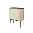 Bo Touch Bin 3 x 11 Liter mit 3 Kunststoffeinsätzen - Soft Beige