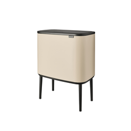 Bo Touch Bin 3 x 11 Liter mit 3 Kunststoffeinsätzen - Soft Beige