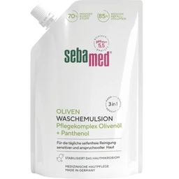 Flüssig Wasch-Emulsion mit Olive Nachfüllbeutel - 400 ml