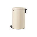 Treteimer Newicon 20 L mit Kunststoffeinsatz - Soft Beige