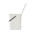 Brabantia Abfallbehälter Sort & Go 25 L - Light Grey